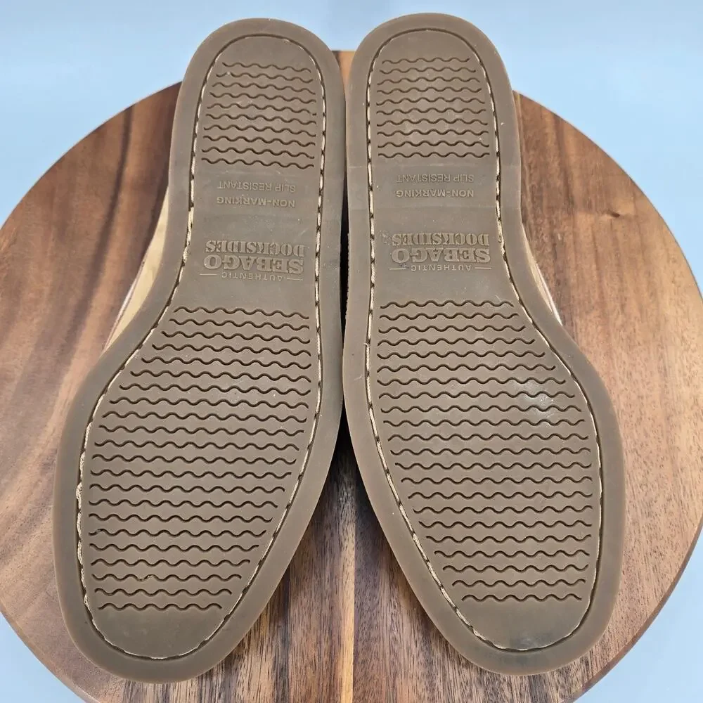 Sebago docksides boat
